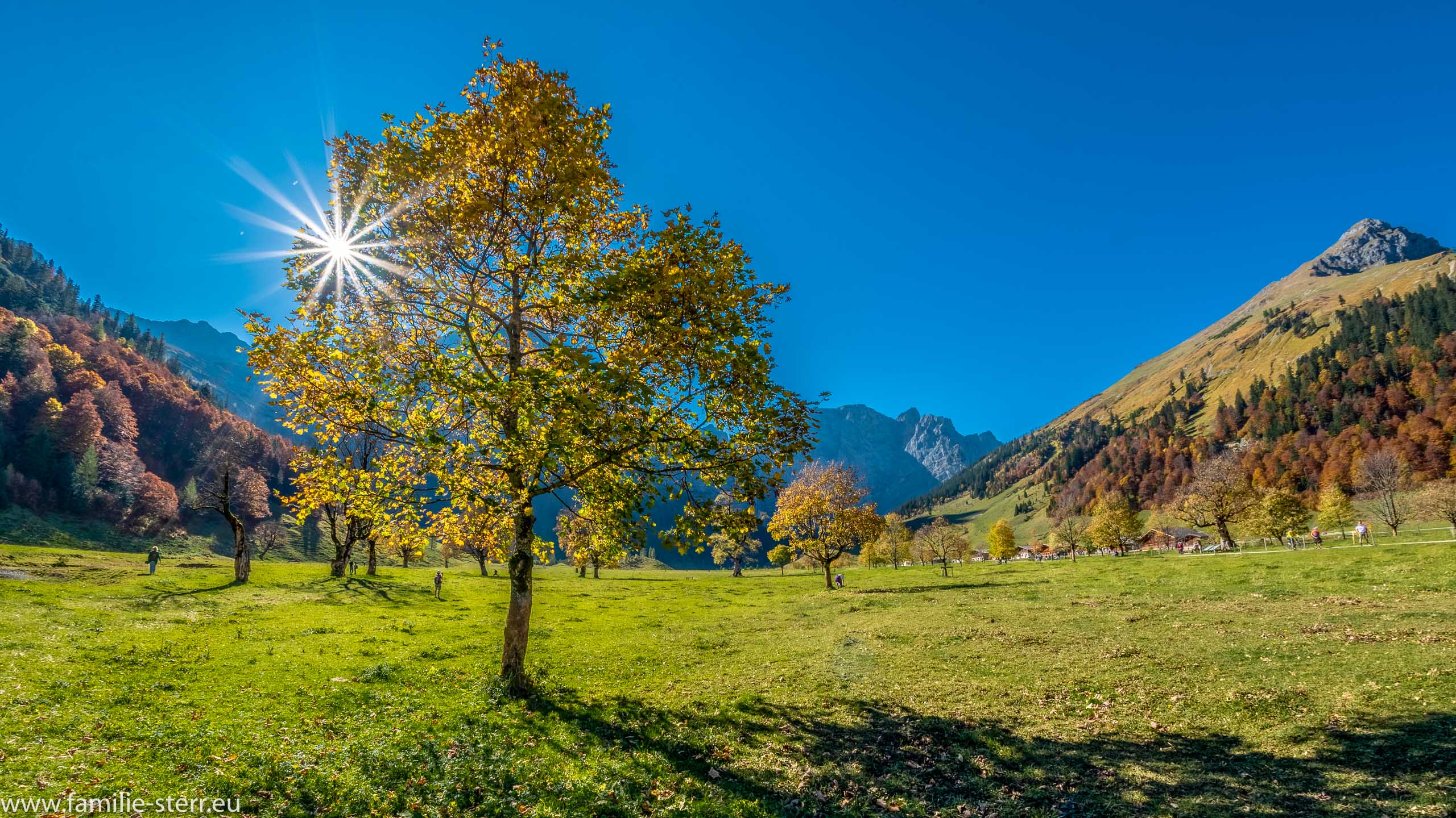 Herbst im Großen Ahornboden