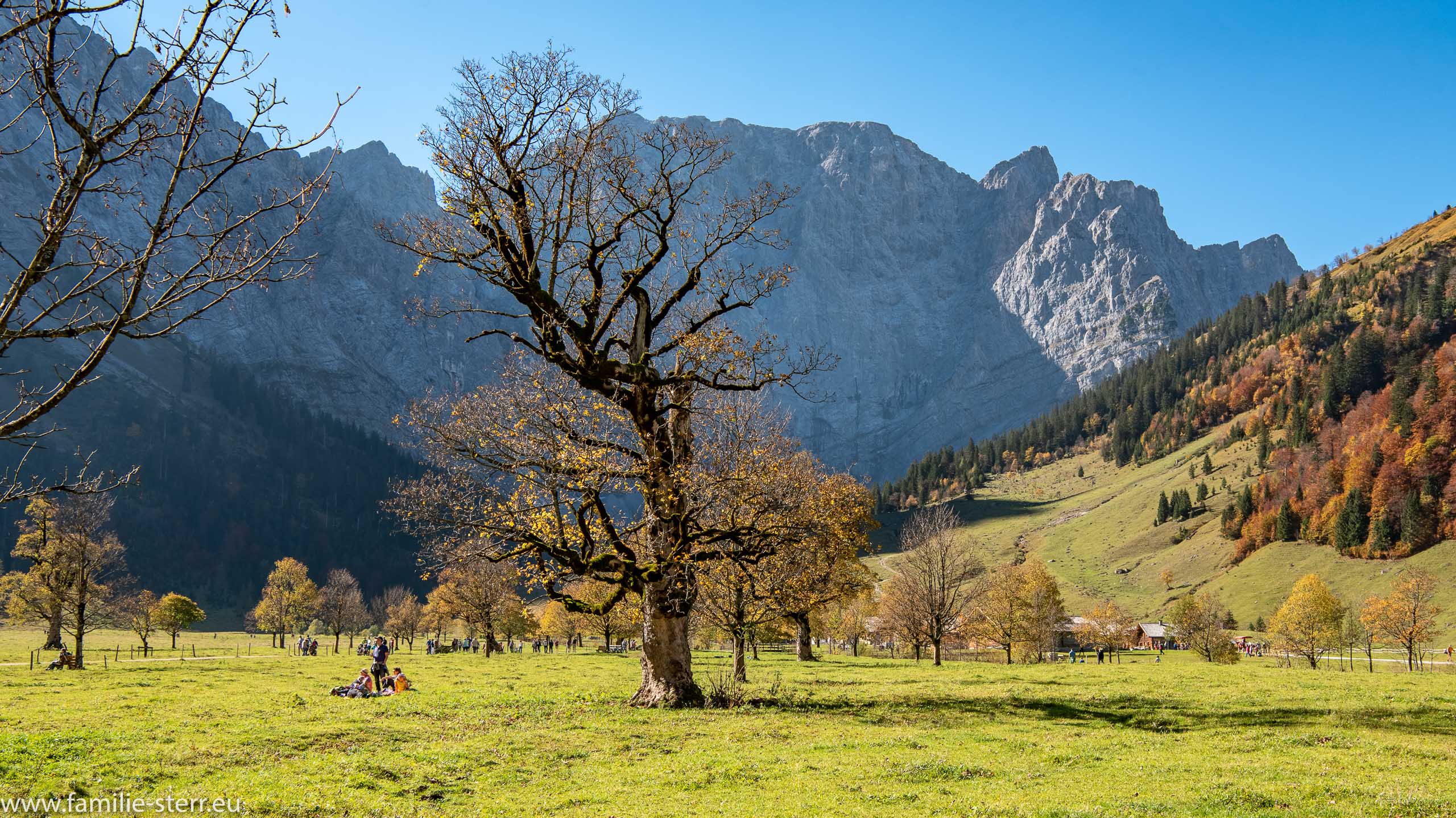 Herbst im Großen Ahornboden