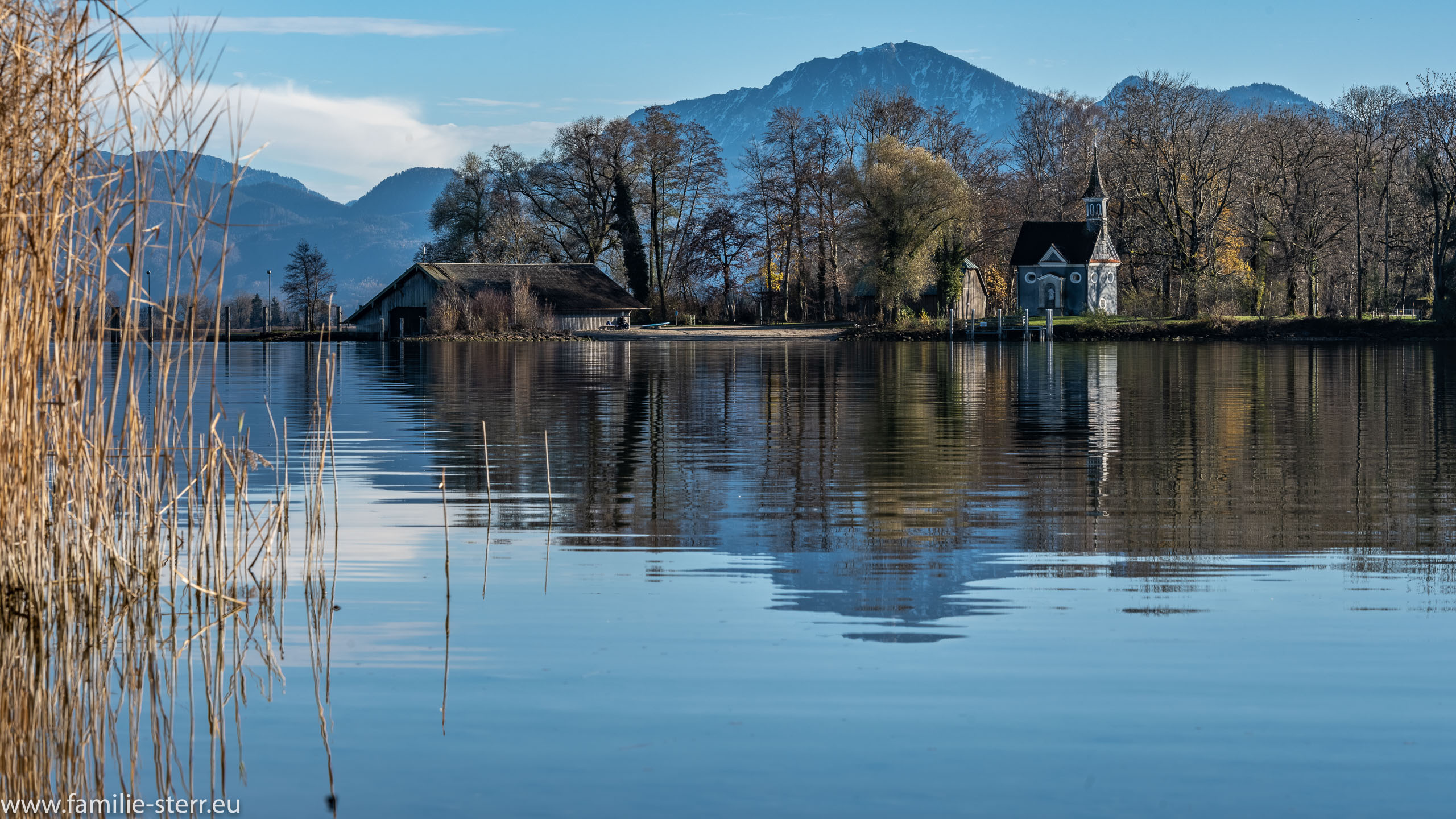 Chiemsee im Spätherbst