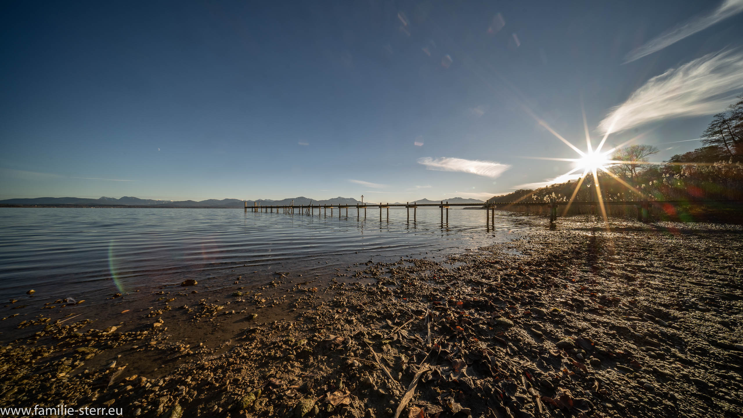 Chiemsee im Spätherbst