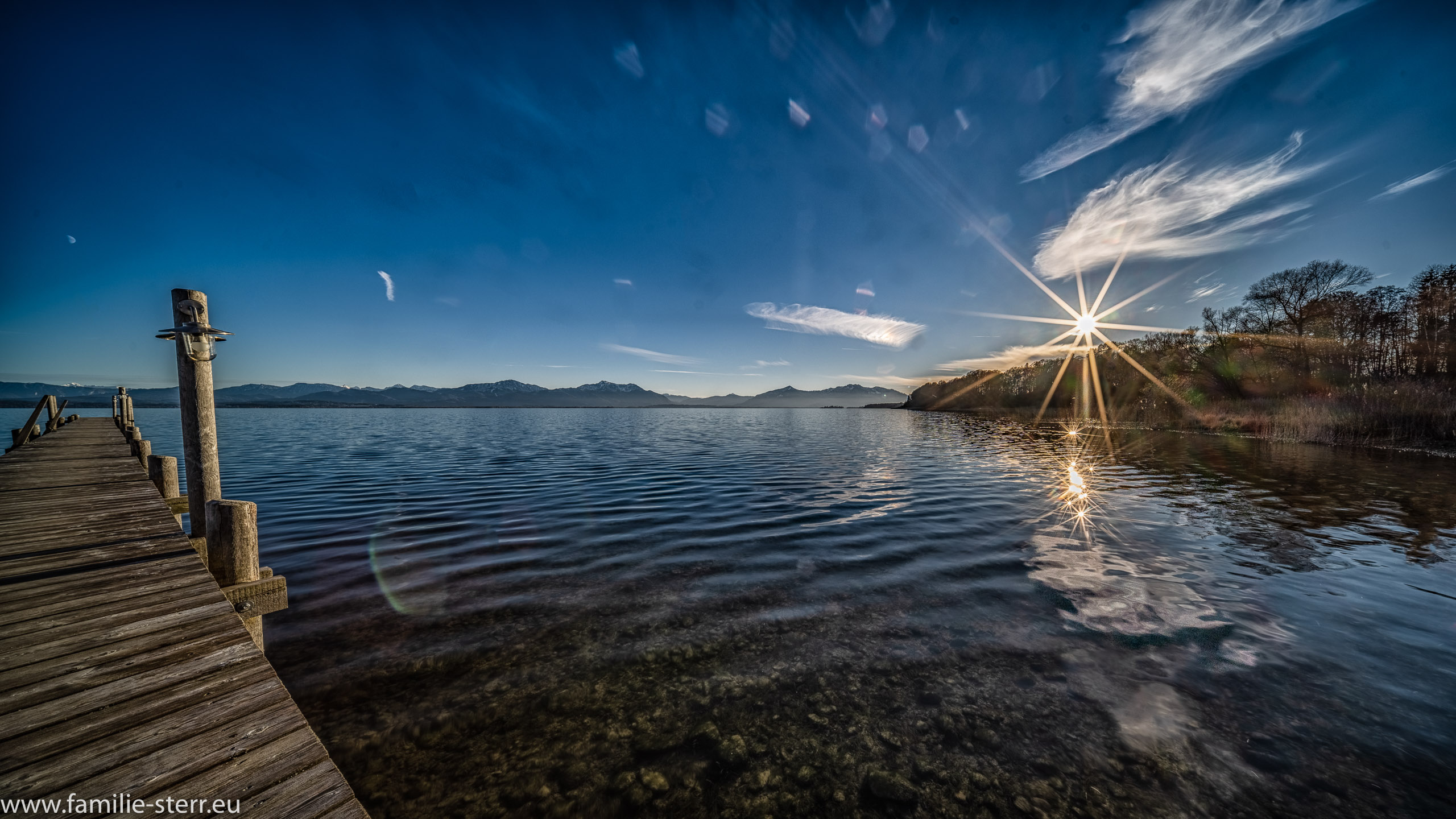 Chiemsee im Spätherbst