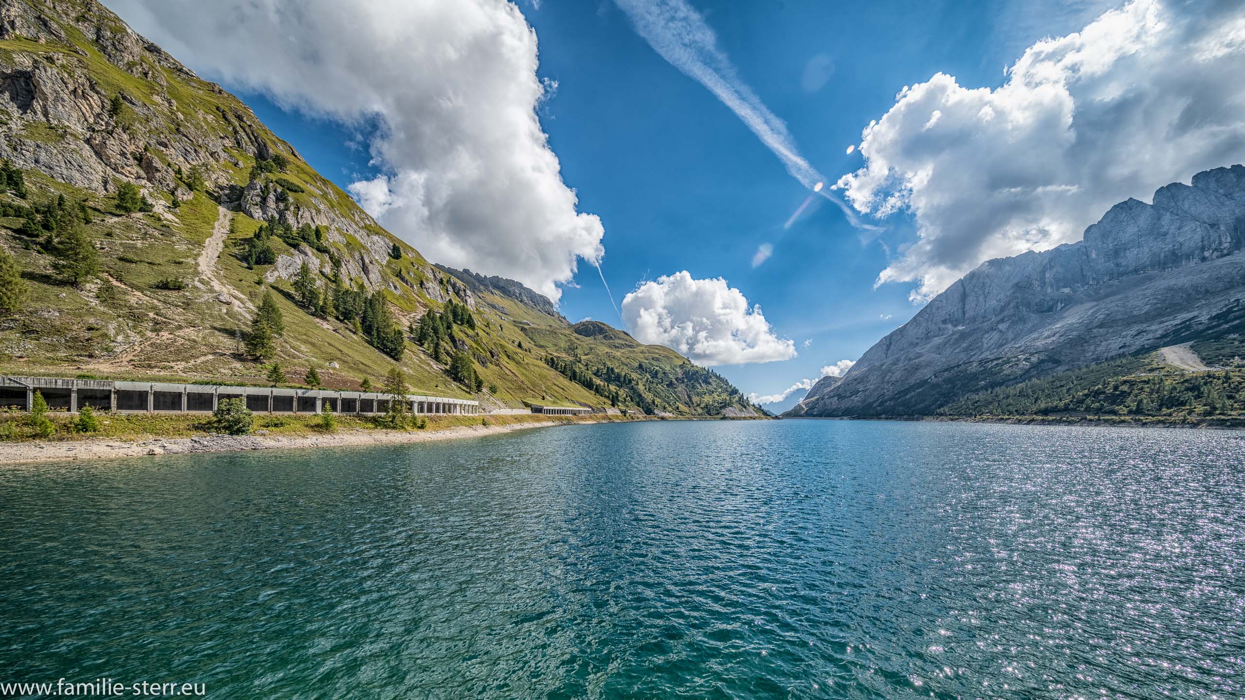 Lago di Fedaia - Fedaia Stausee
