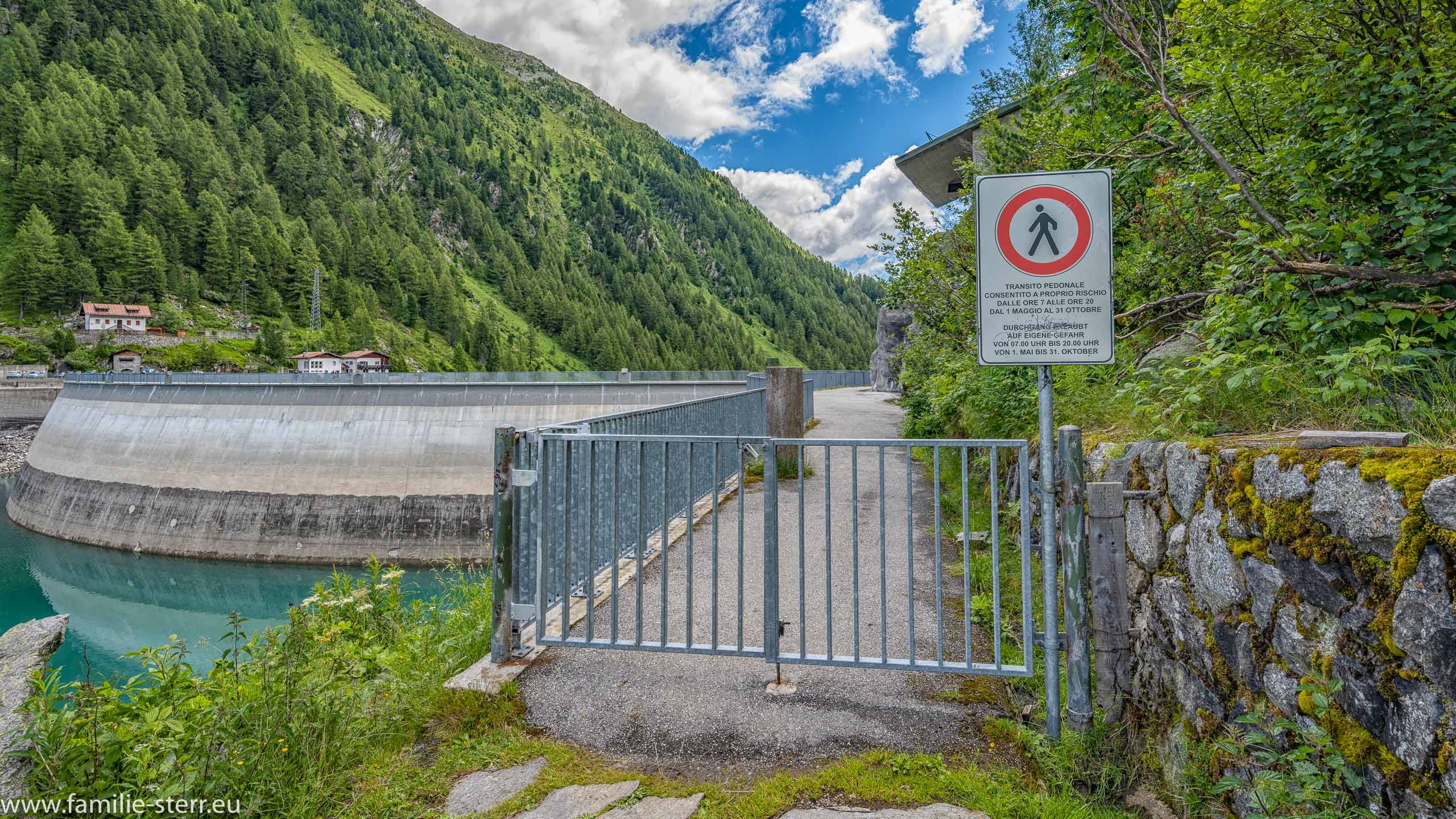 Neves Stausee Südtirol