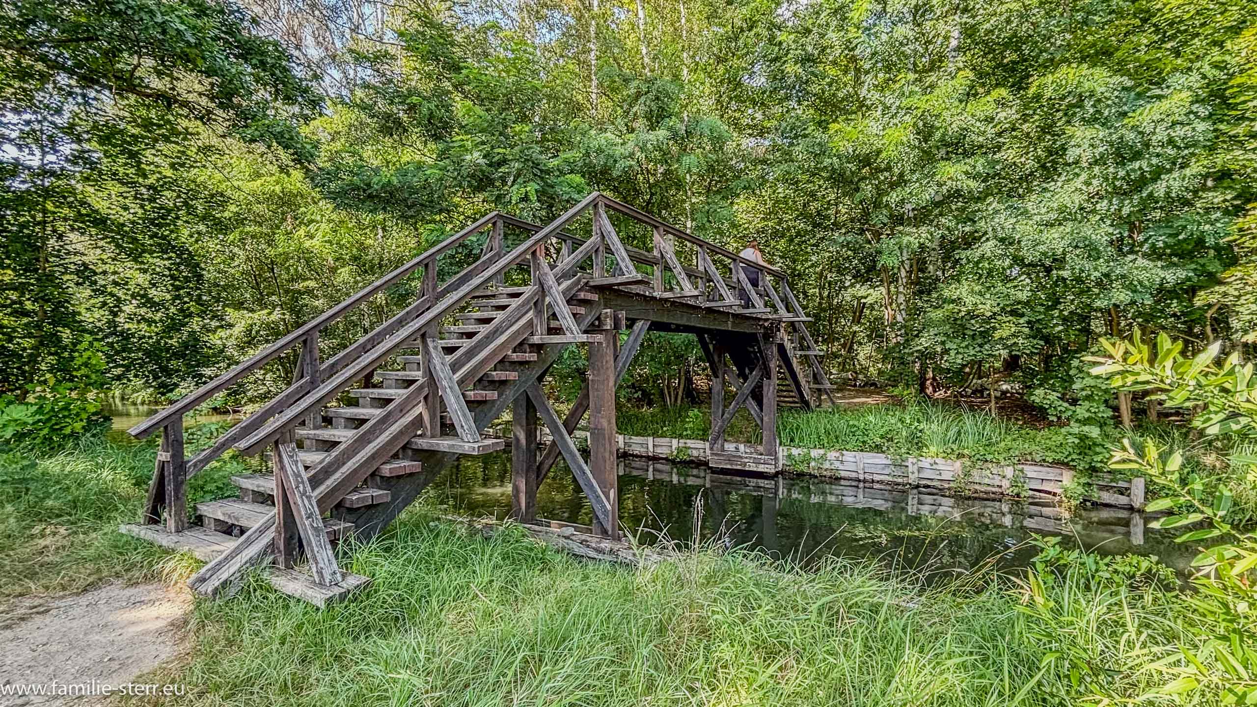 Brücke über das Fließ
