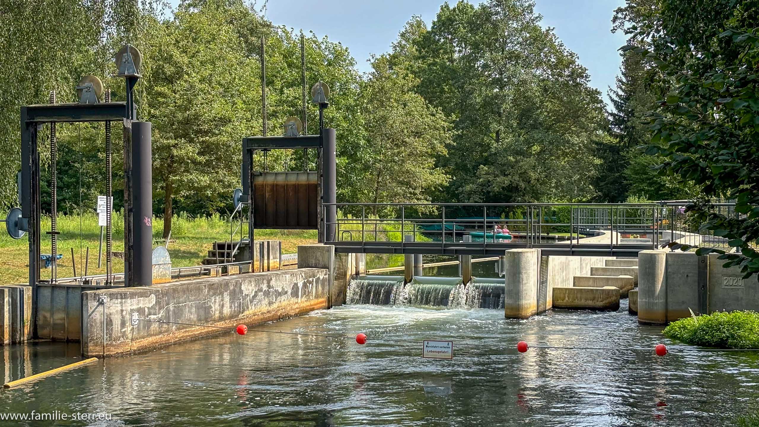 Schleuse an der Spree