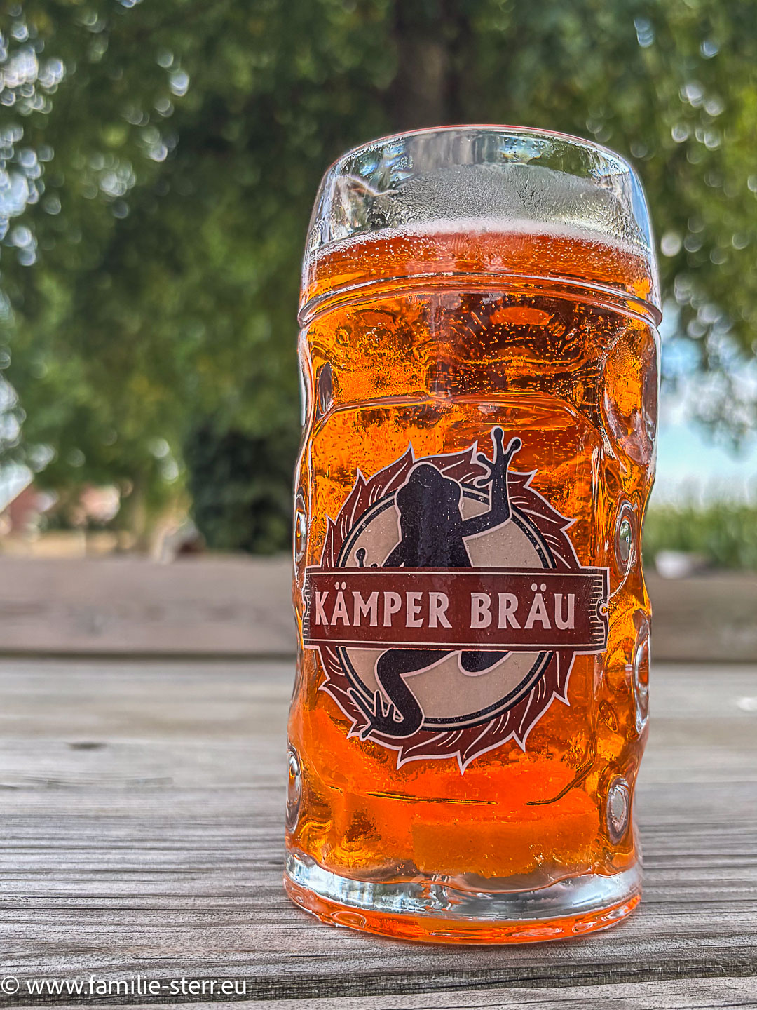 Kämper Bräu Biergarten bei Volkmannsdorf (Moosburg)