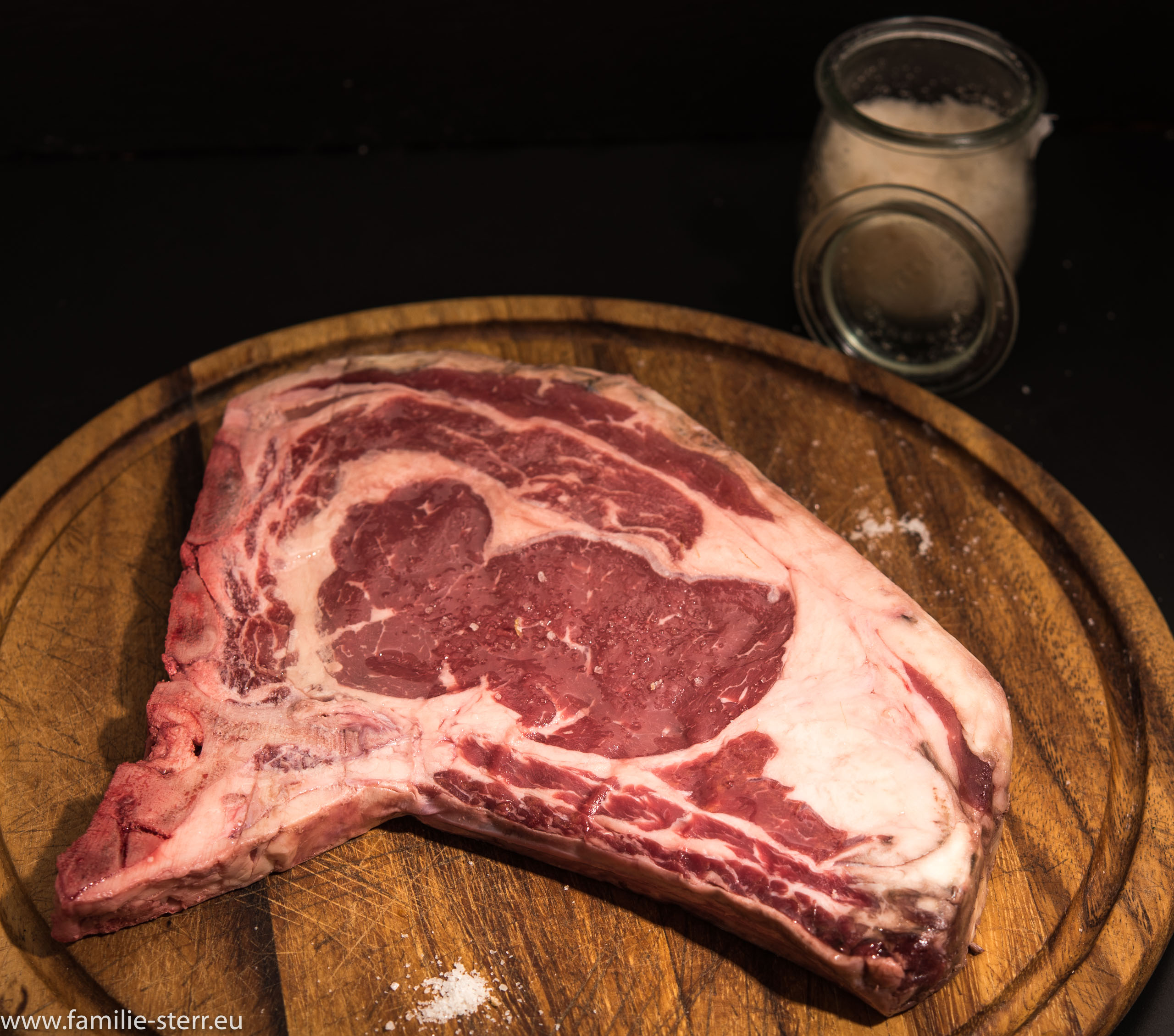 Entrecote am Knochen