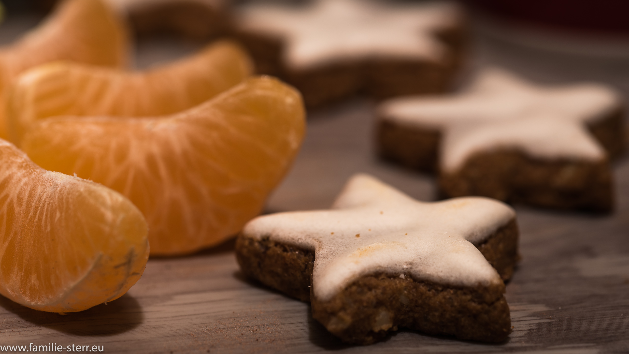 Clementinen und Zimtsterne