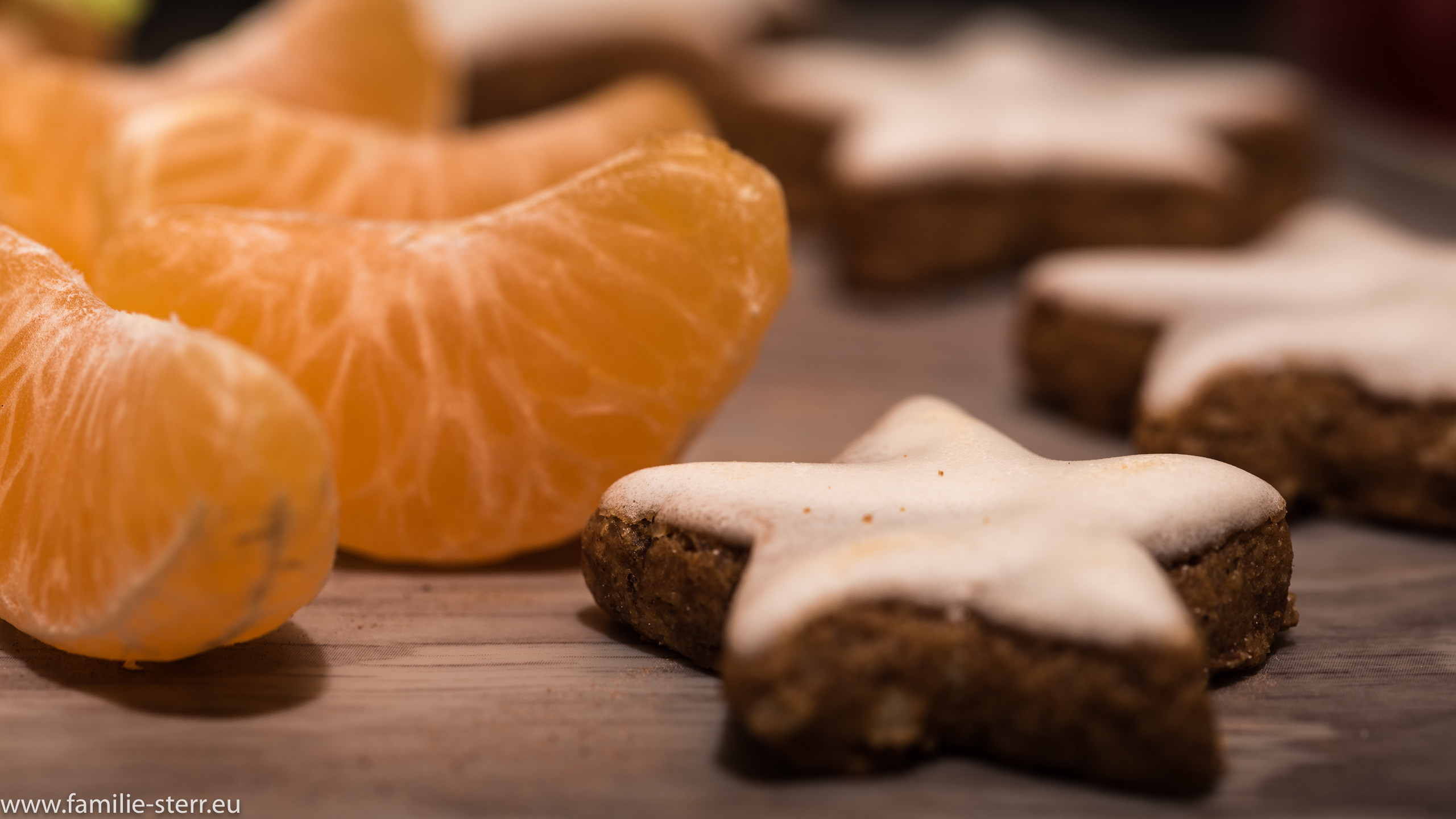 Clementinen und Zimtsterne