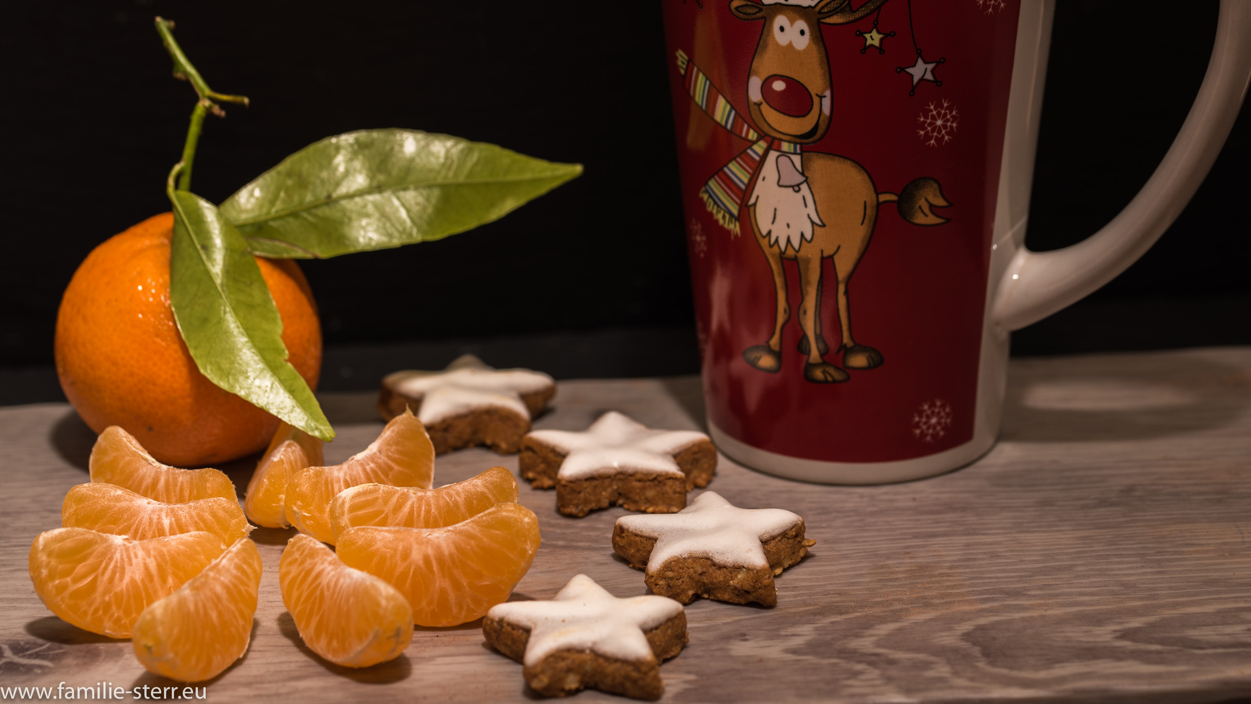 Clementinen und Zimtsterne