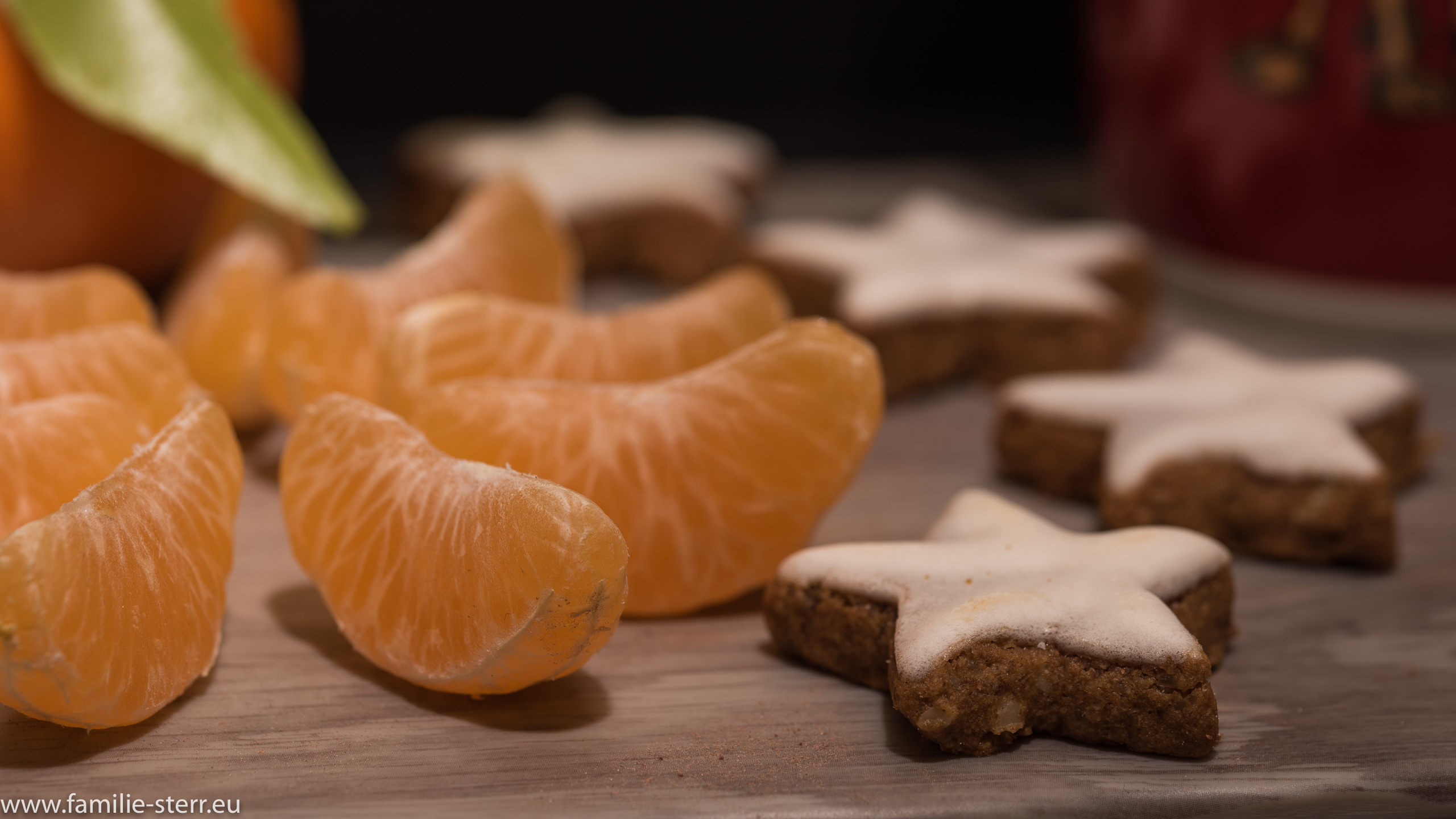 Clementinen und Zimtsterne