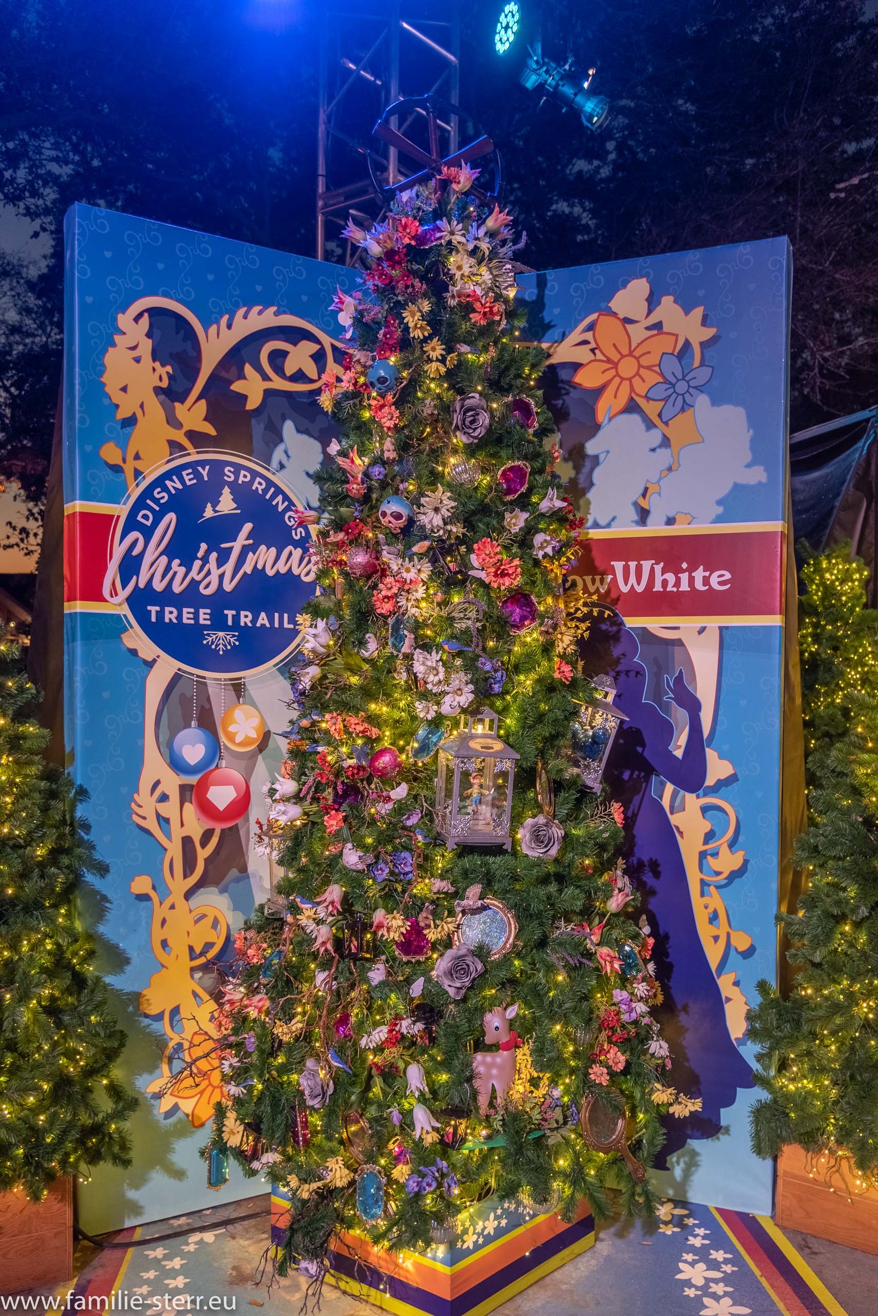 Snow White Christmas Tree